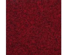 Teppichfliesen | Schatex Traffic Fliesen "1729 Rot" | 50 x 50 cm - Rot