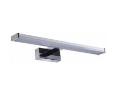 Spiegelampe IP44 / LED Badlampe BALI W - 40 cm 8 W 3000K Verchromt - Oktaplex Lighting