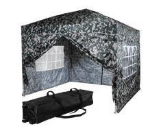 INSTENT Faltpavillon 'BASIC' 3x3,Trolley, Stahl,urban,4ST