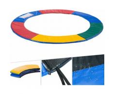 Arebos - Trampolin Randabdeckung Umrandung Randschutz Federabdeckung 427 cm Bunt - Bunt