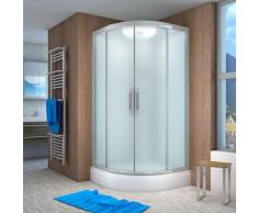 AcquaVapore QUICK26-0016 Dusche Dampfdusche Komplette Duschkabine 80x80 10082 --> JA mit 2K