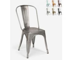 Ahd Amazing Home Design - Vintage Shabby Chic Metall Industrie Design Stühle Tolix Stil Steel Old |