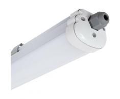 Ledkia - Feuchtraum Wannenleuchte led 48W 1500mm ip 65 Slim Neutrales Weiß 4000K - 4500K