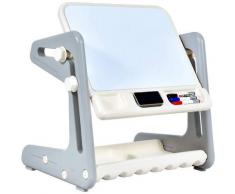Dreamade - 2 in 1 Magnetische Maltafel, Kinderschreibtisch mit Stuhl, Hoehen- und