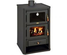 Holzbeheizter Ofen Ofen Kochen Kamin Kamin Holzofen Festbrennstoff 14KW Prity fg