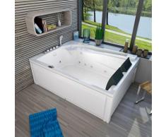 Whirlpool Vollausstattung Pool Eckwanne Wanne A612H-A Reinigungsfunktion 135x180 -13405- ohne
