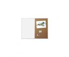 Kombitafel | Pinnwand und Whiteboard | BxH 1200 x 900 mm ® - Magnetoplan
