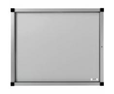 QUIPO Schaukasten, Flügeltür - 15 (3 x 5) DIN-A4-Blätter - Metall-Rückwand