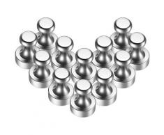 Soekavia - 12-teilige Neodym-Magnete mit Aufbewahrungsbox N52 Kleine Magnete für Magnettafel,