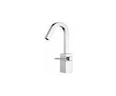 Einhebel-Waschtischmischer Nobili Cube CB00518/2CR | Chrom - Überlaufgarnitur clic clac 1"1/4