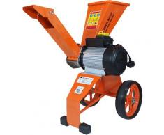 Elektro Häcksler 2800 Watt 4 Ps Ast Laub Holz Garten-Häcksler Garten-Schredder E-Häcksler