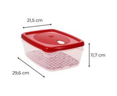 Aufbewahrungsbox mit Abtropfgitter 5,0 L