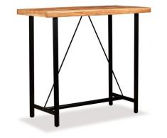 Bartisch Sheeshamholz Massiv 120 x 60 x 107 cm