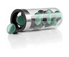 Eva Solo Kaffeekapsel Spender, Kapselhalter, Kapsel, Halter, Kapselständer, Edelstahl/Glas/Silikon,