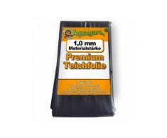 Teichfolie PVC 6m x 2m 1,0mm schwarz Folie für den Gartenteich