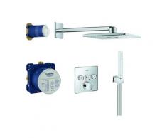 UP-Duschsystem SmartControlMischer 34712 eckig 3 ASV chrom - Grohe