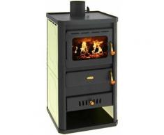 Holzofen Kessel Massivkamin Zentralheizung Prity S2W10 COLORED