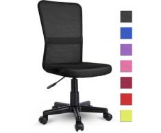 ® Bürostuhl Mesh Chefsessel Drehstuhl Kinder Schreibtischstuhl Lila - Tresko