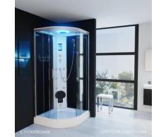 TroniTechnik Dampfdusche Dusche Fertigdusche Duschkabine Dampfsauna Eckdusche Komplettdusche