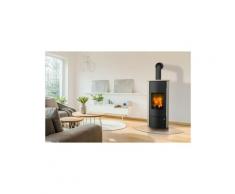 Kaminofen Tolima Aqua II Compact 10 kW Ofen Kamin wasserführend Keramik Hämatit - Olsberg