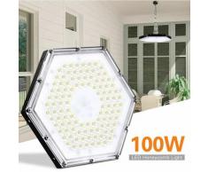 100W LED Hallenstrahler 10000LM Hallenbeleuchtung Werkstattleuchte Industrielampe Schutzart IP65