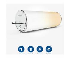 10 x Tragbar LED Nachttischlampe mit Kreatives Design Dimmbar Tischlampe mit 2 Farbtemperatur,