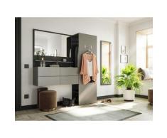 Emotion - Garderobe Set Central 4tlg 6 Paar Asche