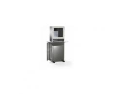 Computerschrank | Edelstahl | HxBxT 1625 x 600 x 350 mm | QUIPO Computerschränke