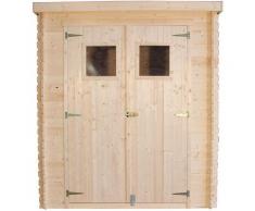 Holzhaus Gartenhaus M308 - Gartenschuppen Holz B184xL128xH202 cm/ 1.81 m2 Lagerschuppen für Garten