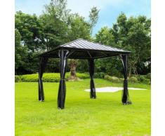 Home Deluxe - Pavillon Azur I Gartenpavillon, Partyzelt