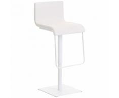 Barhocker Limon W Stoff-weiß