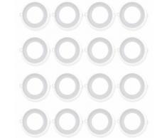 16er Set Design LED Einbauleuchten für Ihren Innenraum