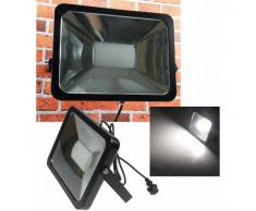 CHILITEC LED Fluter SlimLine 80W neutralweiß 5500lm IP44 schwarz EEK:A+