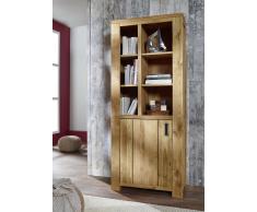 Bücherregal 84cm 'Moderna' Wildeiche geölt