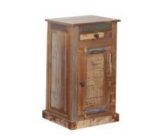 Badschrank 45x80cm 'Allegro' Altholz massiv bunt