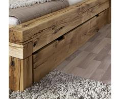 Schubkasten für Bett 180/200cm "Manuel/Daniel" Wildeiche massiv