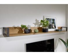 Wandboard 190cm 'Taipeh' Wildeiche massiv