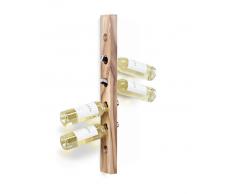Weinregal 77cm 'Fiesto' Wildeiche massiv