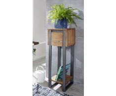 Blumensäule 30x90 cm 'Genua' Akazie gebürstet