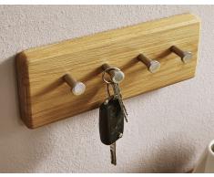 Schlüsselleiste 25cm 'Bayreuth' Kernbuche massiv