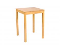 Bartisch "Madera" 80x80cm Buchefarbig