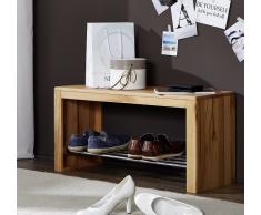 Schuhregal 81x30cm 'Bayreuth' Kernbuche massiv