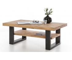 Couchtisch 120x70cm 'Bari' Wildbuche geölt massiv