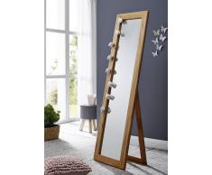 Standspiegel 50x175cm 'Bayreuth' Kernbuche massiv