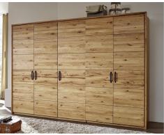 Kleiderschrank 302cm 'Salzburg' Wildeiche geölt