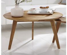 Couchtisch 'Bern' 90cm Wildeiche massiv