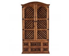 Barschrank 105x196cm 'Hacienda' Pinie gewachst