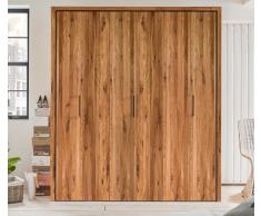 Kleiderschrank 194cm 'Alexandra' Wildeiche geölt