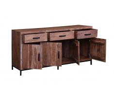 Sideboard 160x80cm 'York' Akazie massiv