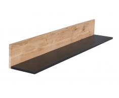 Wandboard 160cm 'Tirana' Wildeiche Schwarz